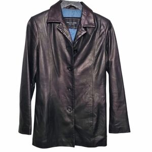 Sally & John Black Leather Jacket